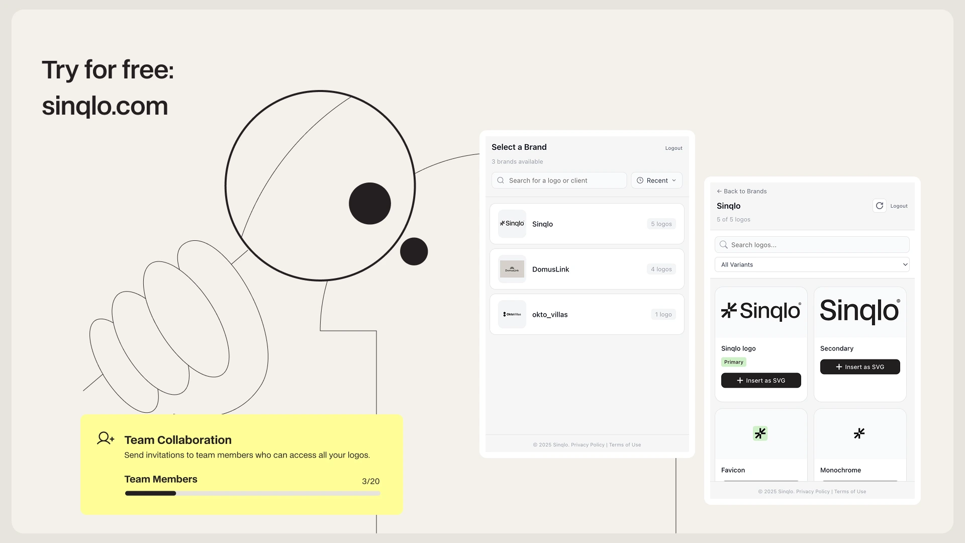 sinqlo figma plugin for logo designers