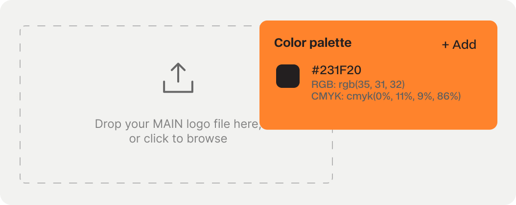brand kit colors