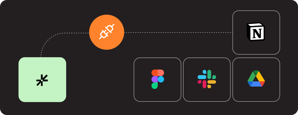 sinqlo connectors with figma, notion, slack